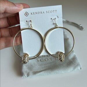 Kendra Scott Gold Hoop Earrings